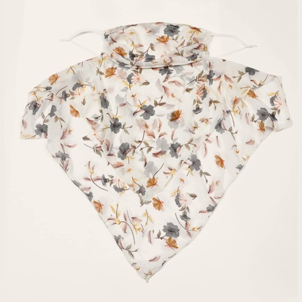 Floral Print Scarf - Picture 3 of 4